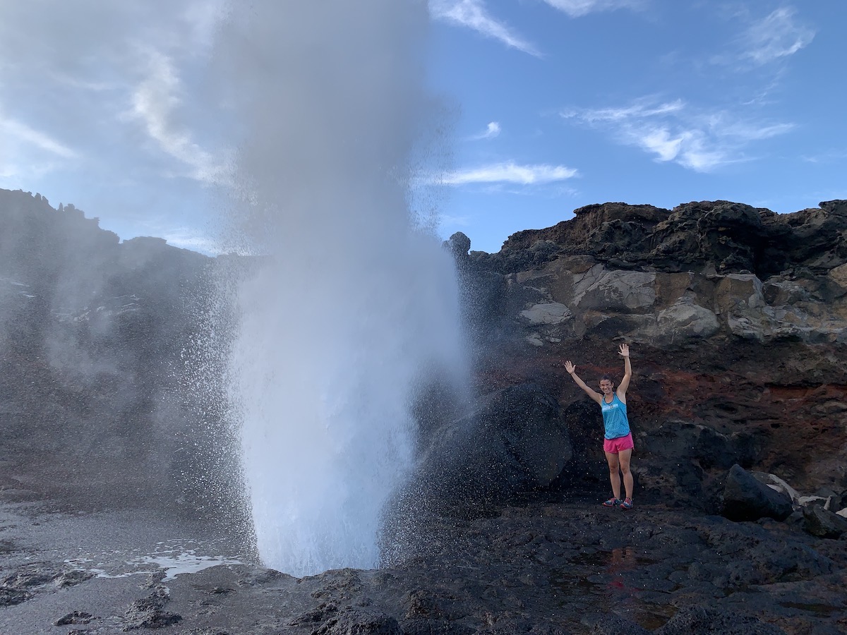 blow hole maui hawaii